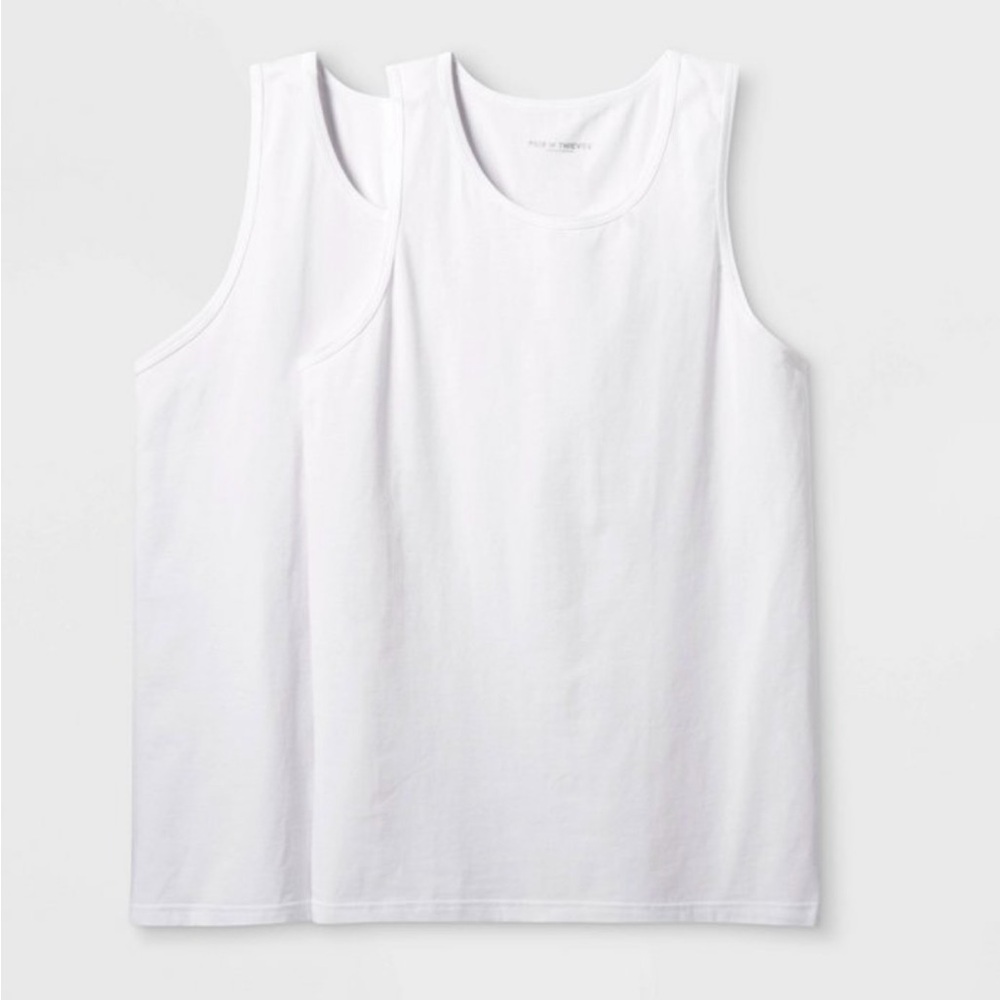 Brand new in package Pair of Thieves fitted tanks 2 pack size small